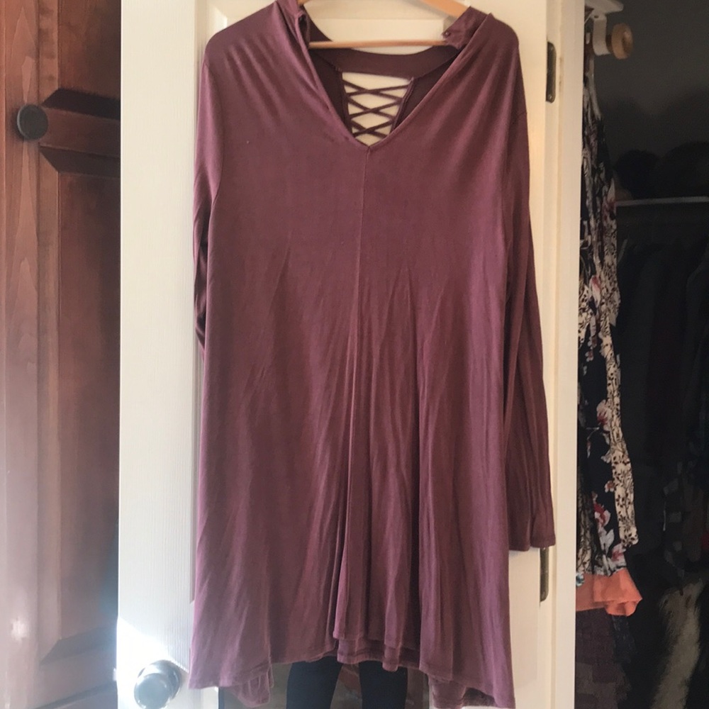ENTRO LONG SLEEVE DRESS - Picture 2 of 2